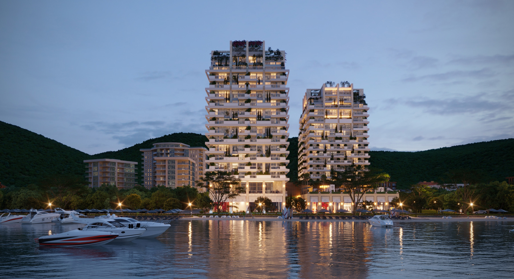 RIVIERA 5 YILDIZLI HOTEL VE REZİDANS PROJESİ-MONTENEGRO